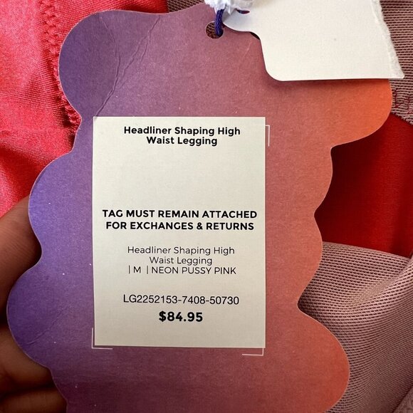 Fabletics NWT Yitty Women size M Headliner Shaping High Waist Leggings - Picture 6 of 8